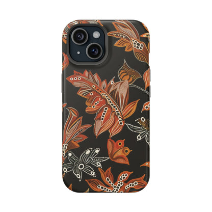 Floral Autumn Leaves Phone Case — Magnetic Impact - Resistant - DIGITAL X