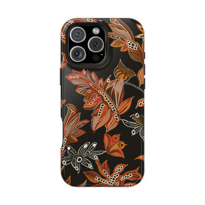 Floral Autumn Leaves Phone Case — Magnetic Impact - Resistant - DIGITAL X