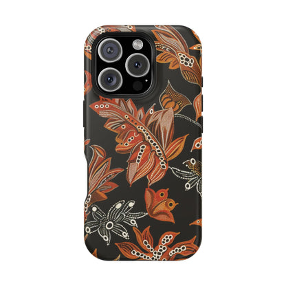 Floral Autumn Leaves Phone Case — Magnetic Impact - Resistant - DIGITAL X