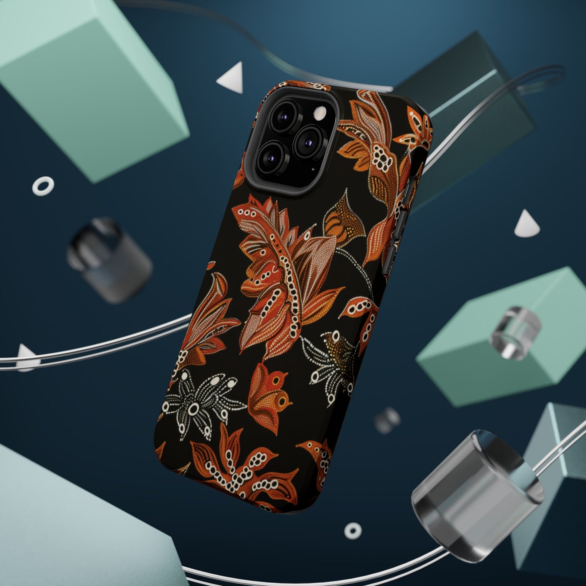Floral Autumn Leaves Phone Case — Magnetic Impact - Resistant - DIGITAL X