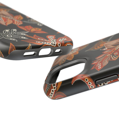 Floral Autumn Leaves Phone Case — Magnetic Impact - Resistant - DIGITAL X