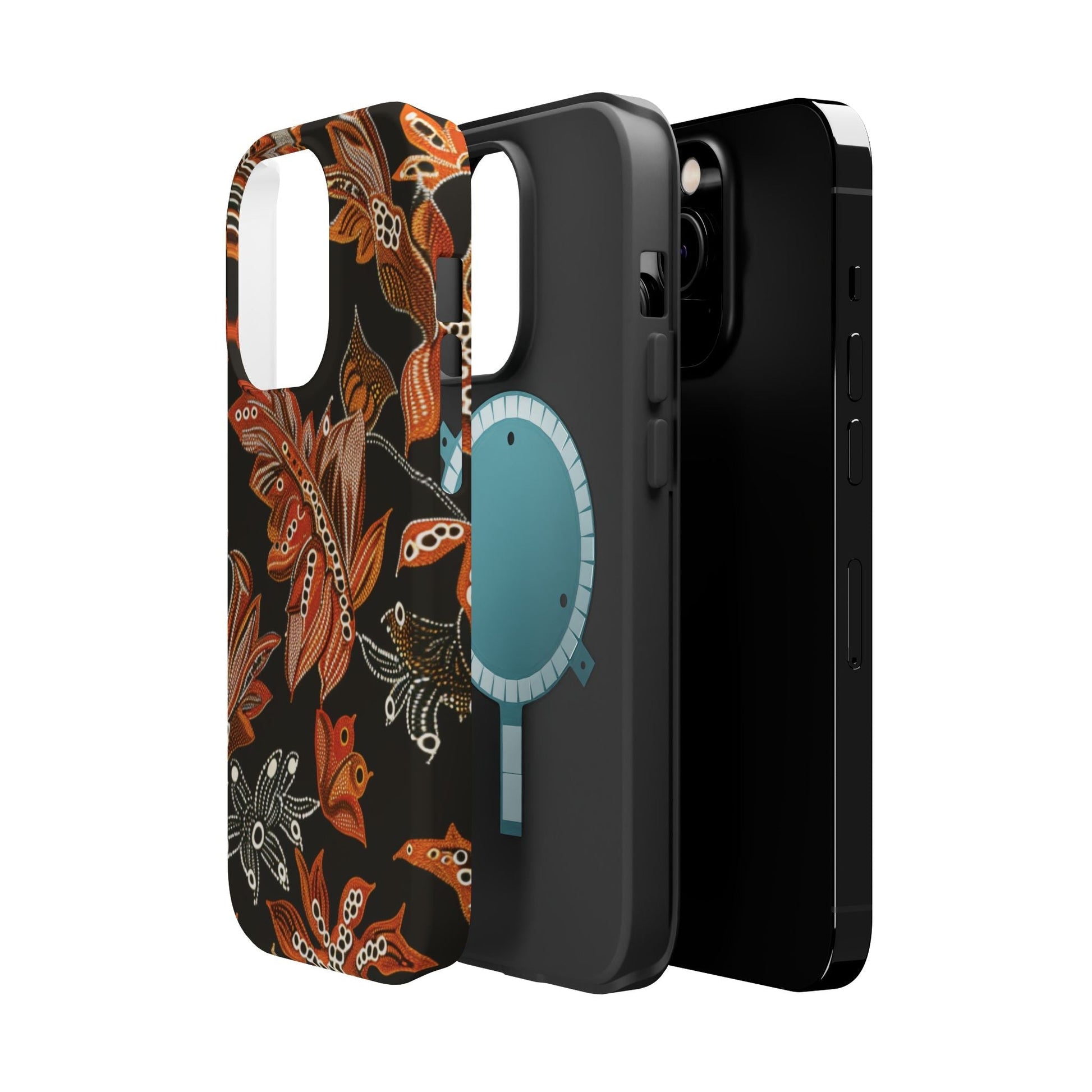 Floral Autumn Leaves Phone Case — Magnetic Impact - Resistant - DIGITAL X