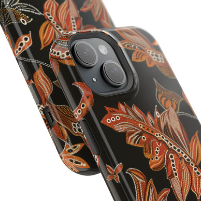Floral Autumn Leaves Phone Case — Magnetic Impact - Resistant - DIGITAL X