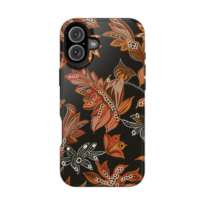 Floral Autumn Leaves Phone Case — Magnetic Impact - Resistant - DIGITAL X