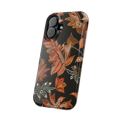 Floral Autumn Leaves Phone Case — Magnetic Impact - Resistant - DIGITAL X