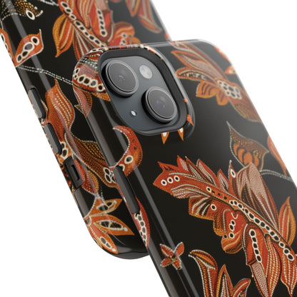 Floral Autumn Leaves Phone Case — Magnetic Impact - Resistant - DIGITAL X
