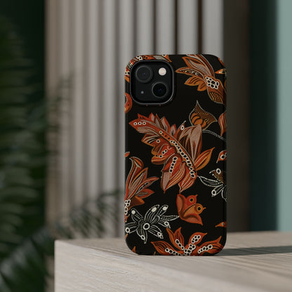 Floral Autumn Leaves Phone Case — Magnetic Impact - Resistant - DIGITAL X