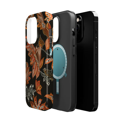 Floral Autumn Leaves Phone Case — Magnetic Impact - Resistant - DIGITAL X
