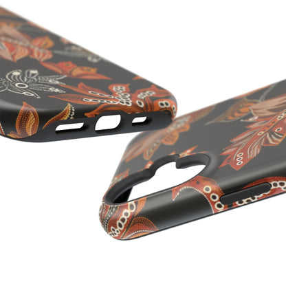 Floral Autumn Leaves Phone Case — Magnetic Impact - Resistant - DIGITAL X