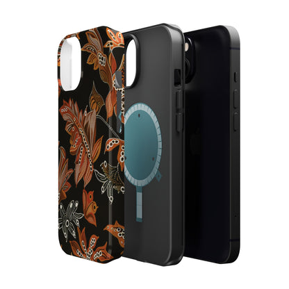 Floral Autumn Leaves Phone Case — Magnetic Impact - Resistant - DIGITAL X