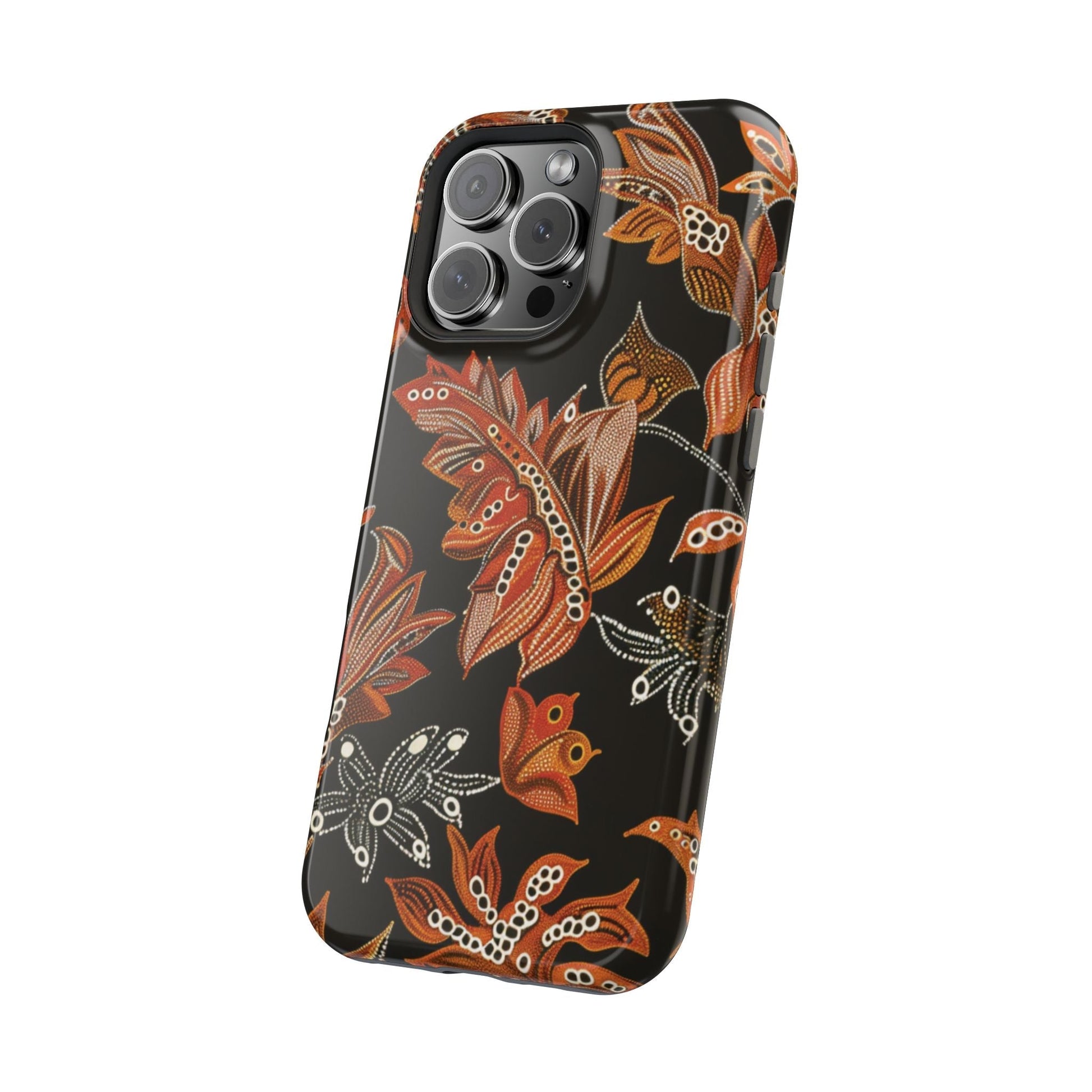 Floral Autumn Leaves Phone Case — Magnetic Impact - Resistant - DIGITAL X