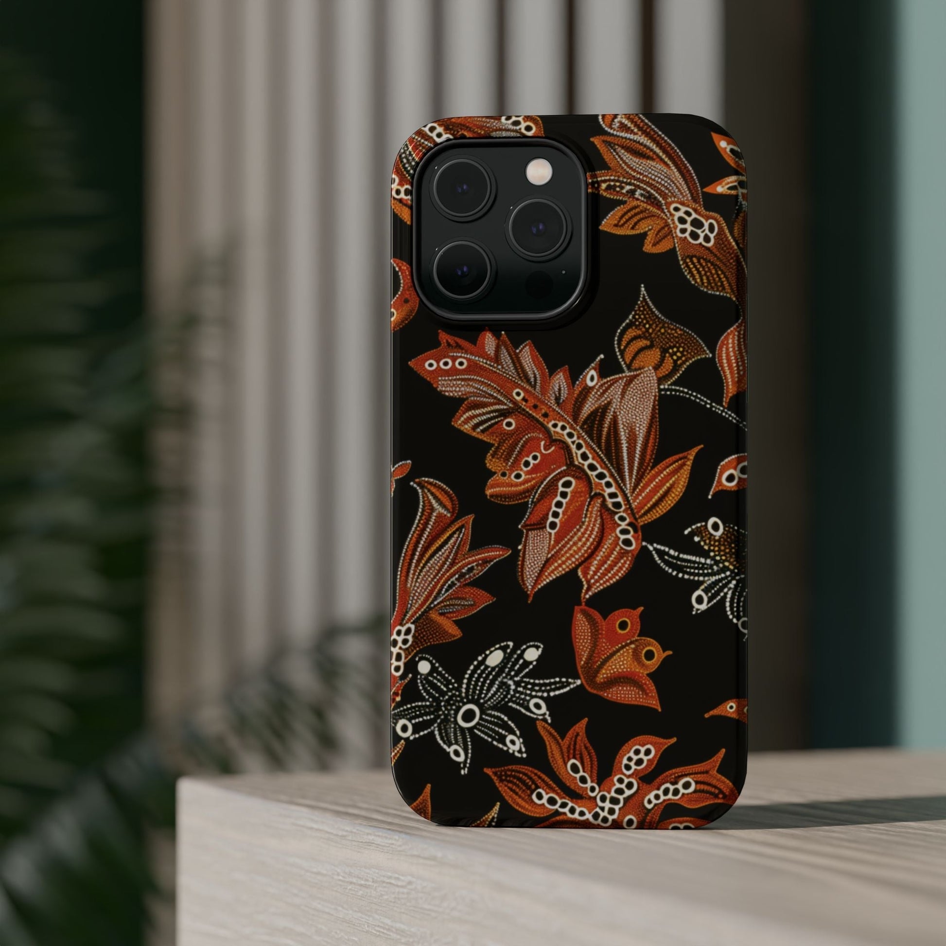 Floral Autumn Leaves Phone Case — Magnetic Impact - Resistant - DIGITAL X