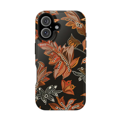 Floral Autumn Leaves Phone Case — Magnetic Impact - Resistant - DIGITAL X