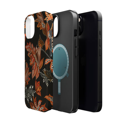 Floral Autumn Leaves Phone Case — Magnetic Impact - Resistant - DIGITAL X