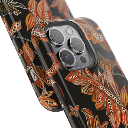 Floral Autumn Leaves Phone Case — Magnetic Impact - Resistant - DIGITAL X