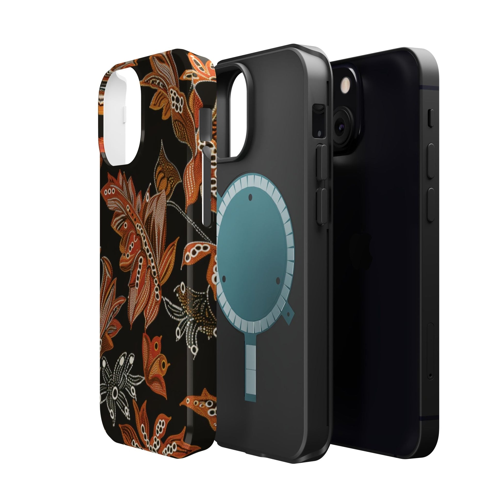 Floral Autumn Leaves Phone Case — Magnetic Impact - Resistant - DIGITAL X