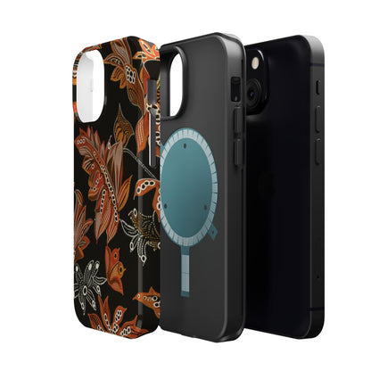 Floral Autumn Leaves Phone Case — Magnetic Impact - Resistant - DIGITAL X