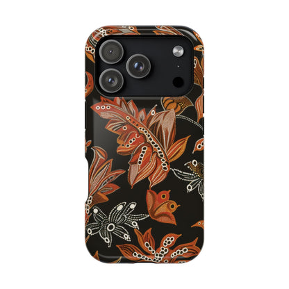 Floral Autumn Leaves Phone Case — Magnetic Impact - Resistant - DIGITAL X