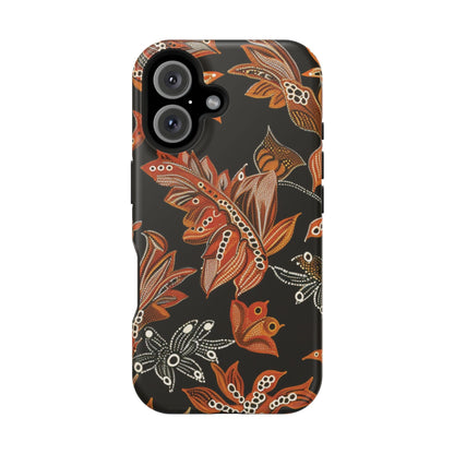 Floral Autumn Leaves Phone Case — Magnetic Impact - Resistant - DIGITAL X