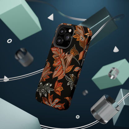 Floral Autumn Leaves Phone Case — Magnetic Impact - Resistant - DIGITAL X