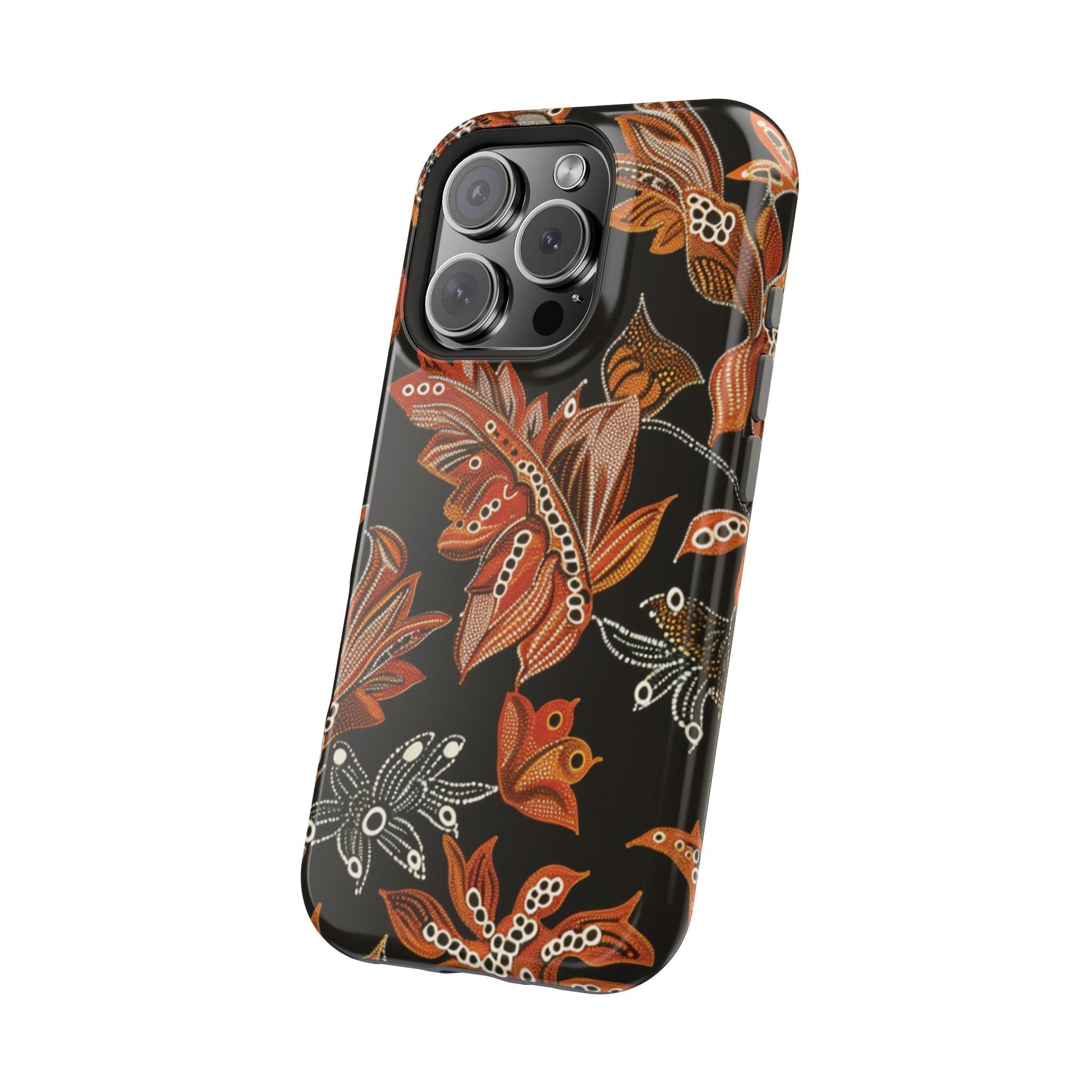 Floral Autumn Leaves Phone Case — Magnetic Impact - Resistant - DIGITAL X