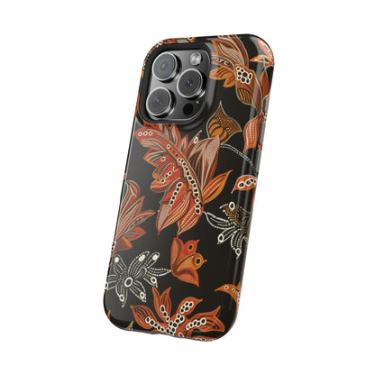 Floral Autumn Leaves Phone Case — Magnetic Impact - Resistant - DIGITAL X