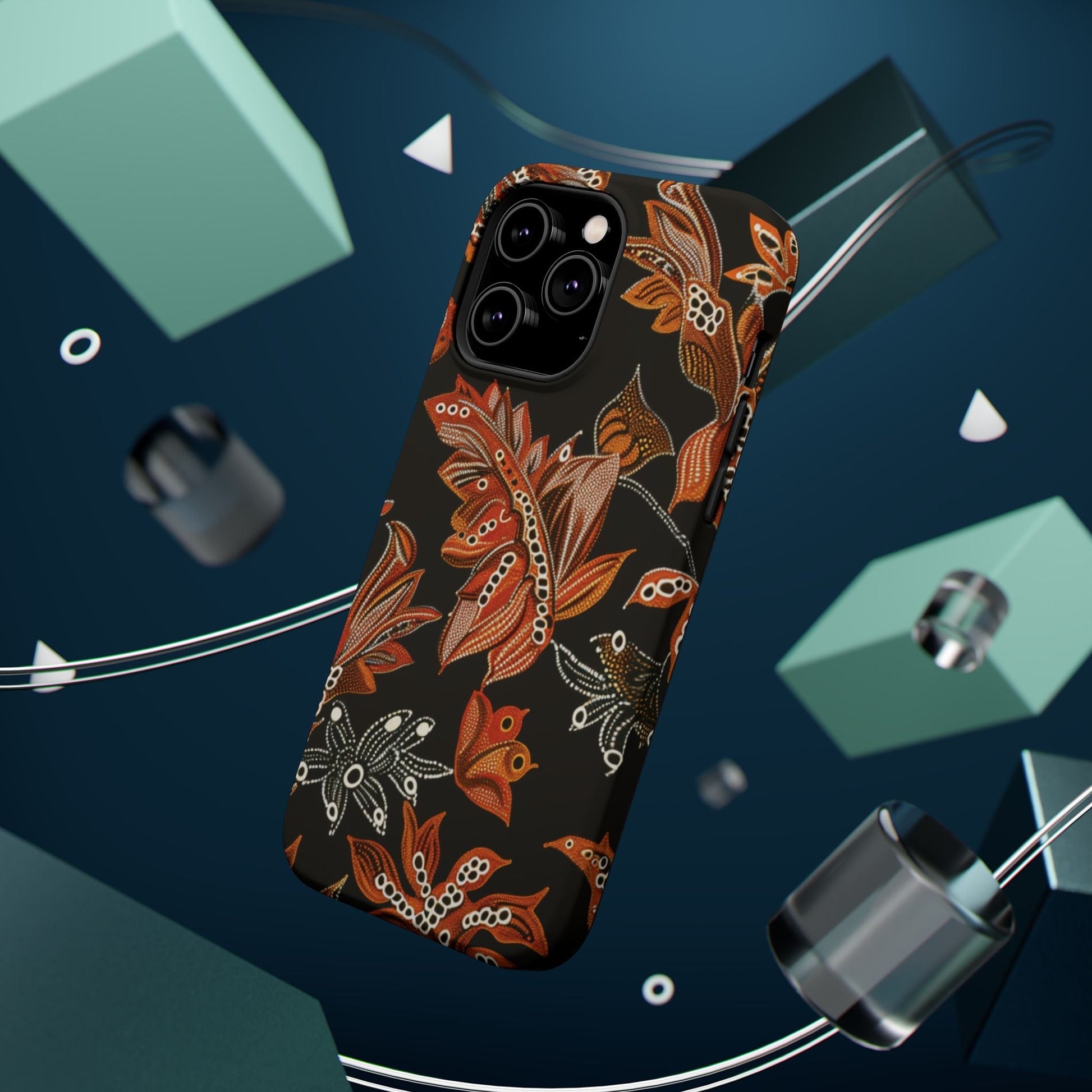Floral Autumn Leaves Phone Case — Magnetic Impact - Resistant - DIGITAL X