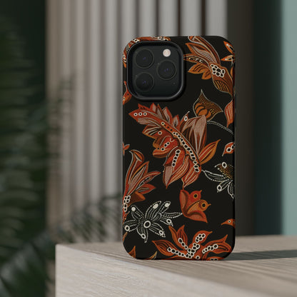 Floral Autumn Leaves Phone Case — Magnetic Impact - Resistant - DIGITAL X