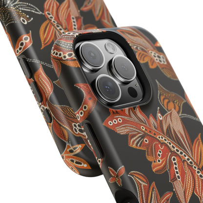 Floral Autumn Leaves Phone Case — Magnetic Impact - Resistant - DIGITAL X