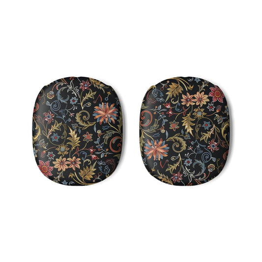 Floral Baroque AirPods Max Case — Vintage Black Floral Protective Covers - DIGITAL X