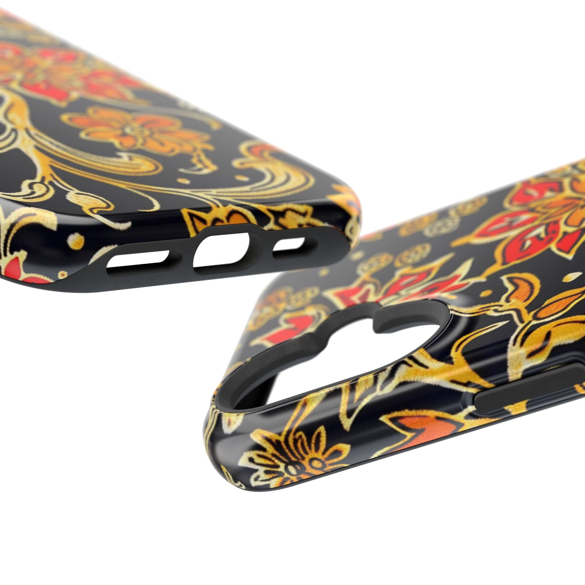 Floral Baroque Magnetic Impact Phone Case - DIGITAL X