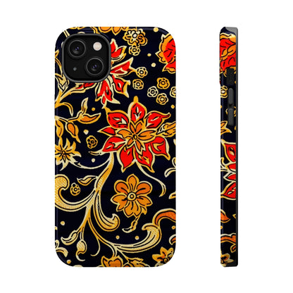 Floral Baroque Magnetic Impact Phone Case - DIGITAL X