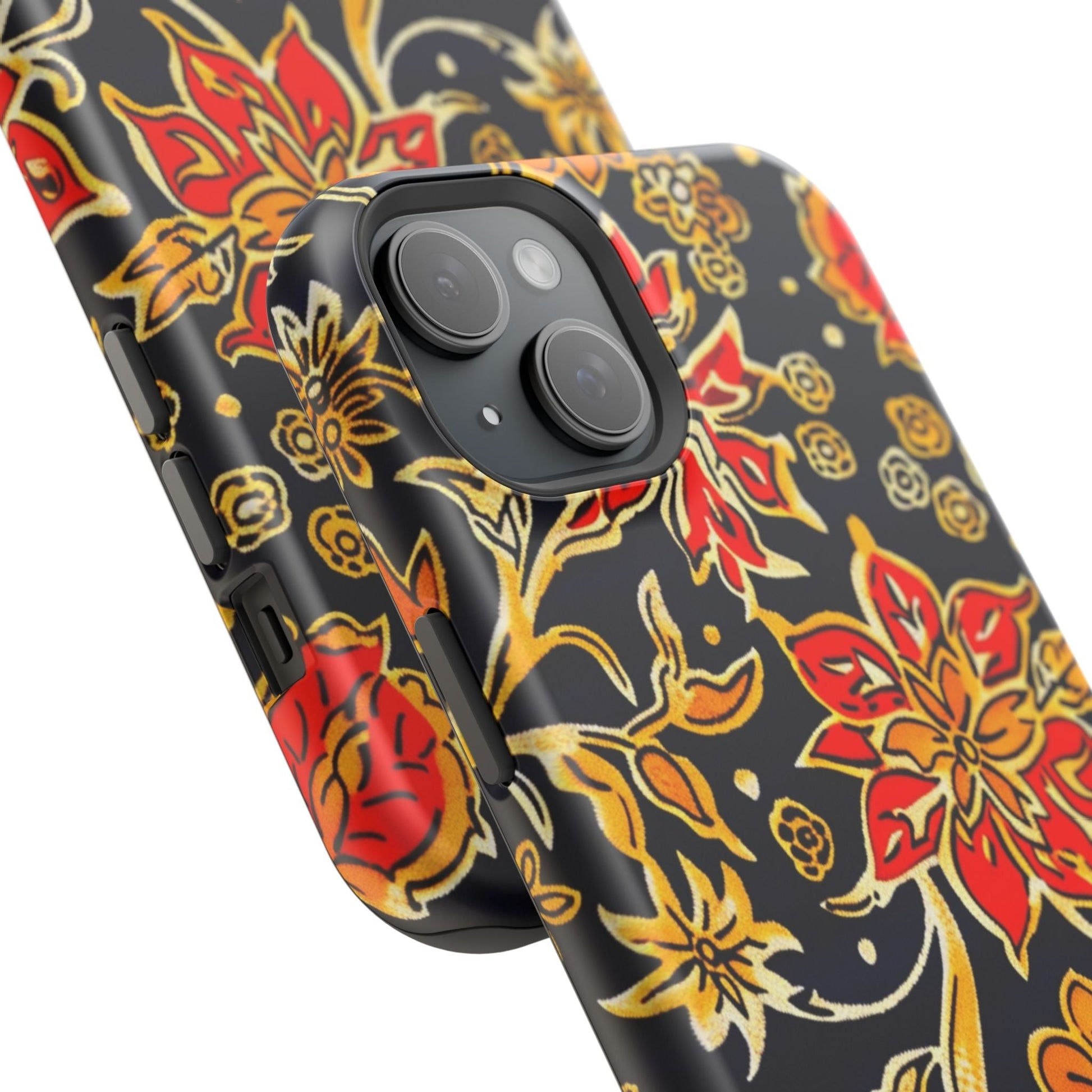Floral Baroque Magnetic Impact Phone Case - DIGITAL X