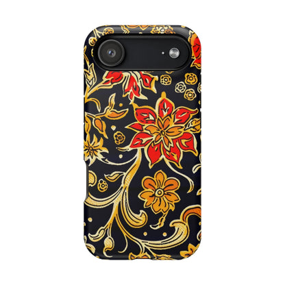 Floral Baroque Magnetic Impact Phone Case - DIGITAL X