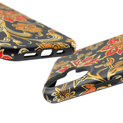 Floral Baroque Magnetic Impact Phone Case - DIGITAL X