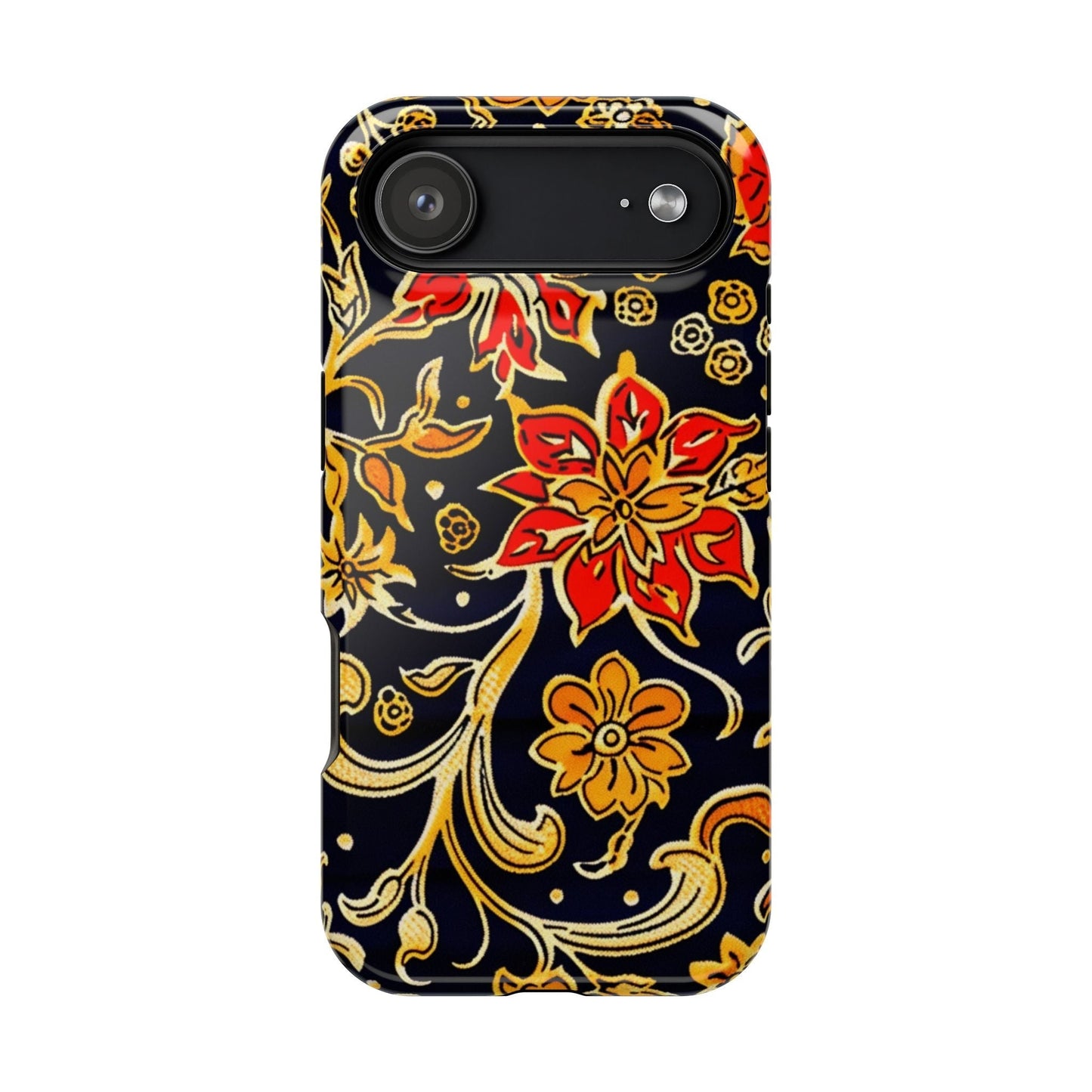 Floral Baroque Magnetic Impact Phone Case - DIGITAL X