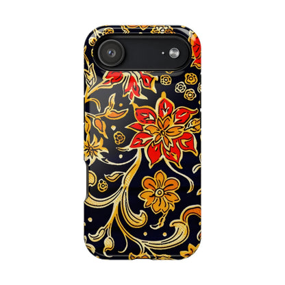 Floral Baroque Magnetic Impact Phone Case - DIGITAL X