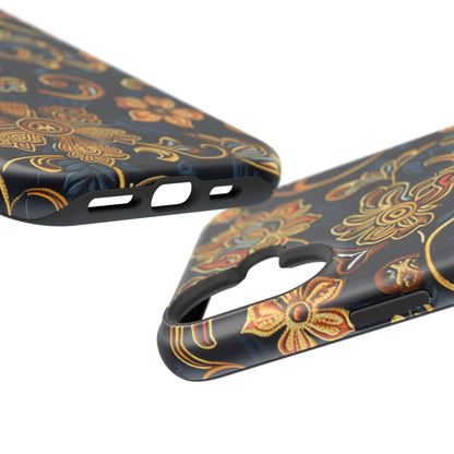 Floral Baroque Magnetic Impact - Resistant Phone Case - DIGITAL X