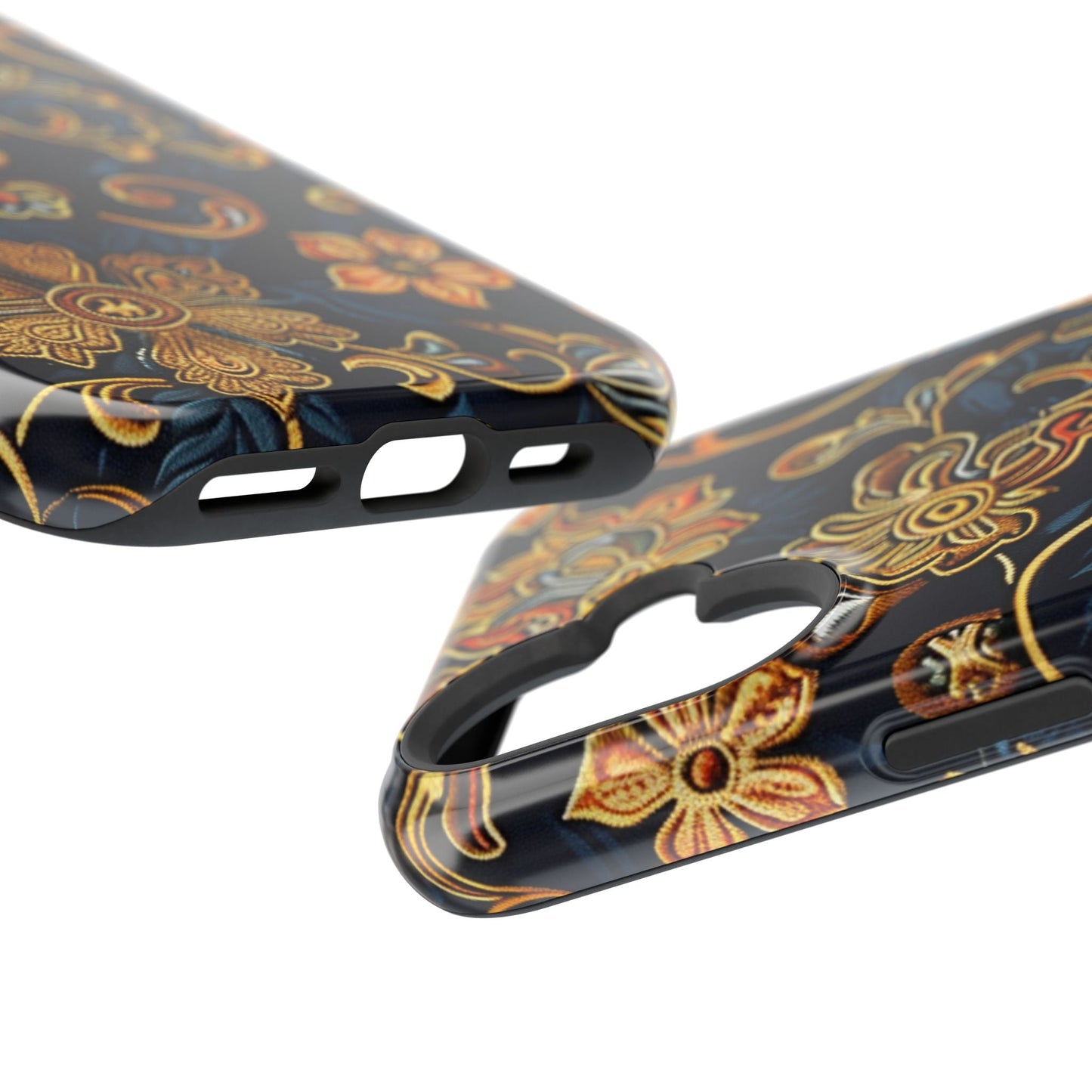 Floral Baroque Magnetic Impact - Resistant Phone Case - DIGITAL X