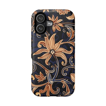 Floral Baroque Magnetic Impact - Resistant Phone Case - DIGITAL X