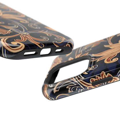 Floral Baroque Magnetic Impact - Resistant Phone Case - DIGITAL X