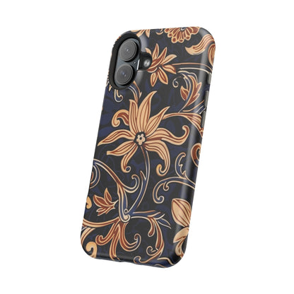 Floral Baroque Magnetic Impact - Resistant Phone Case - DIGITAL X