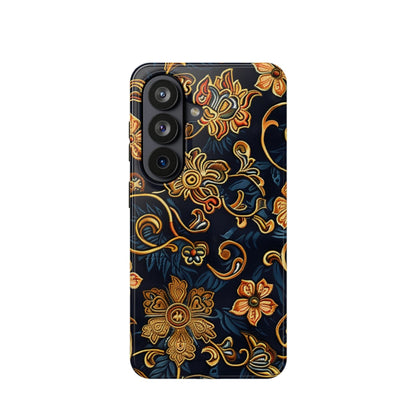 Floral Baroque Magnetic Impact - Resistant Phone Case - DIGITAL X