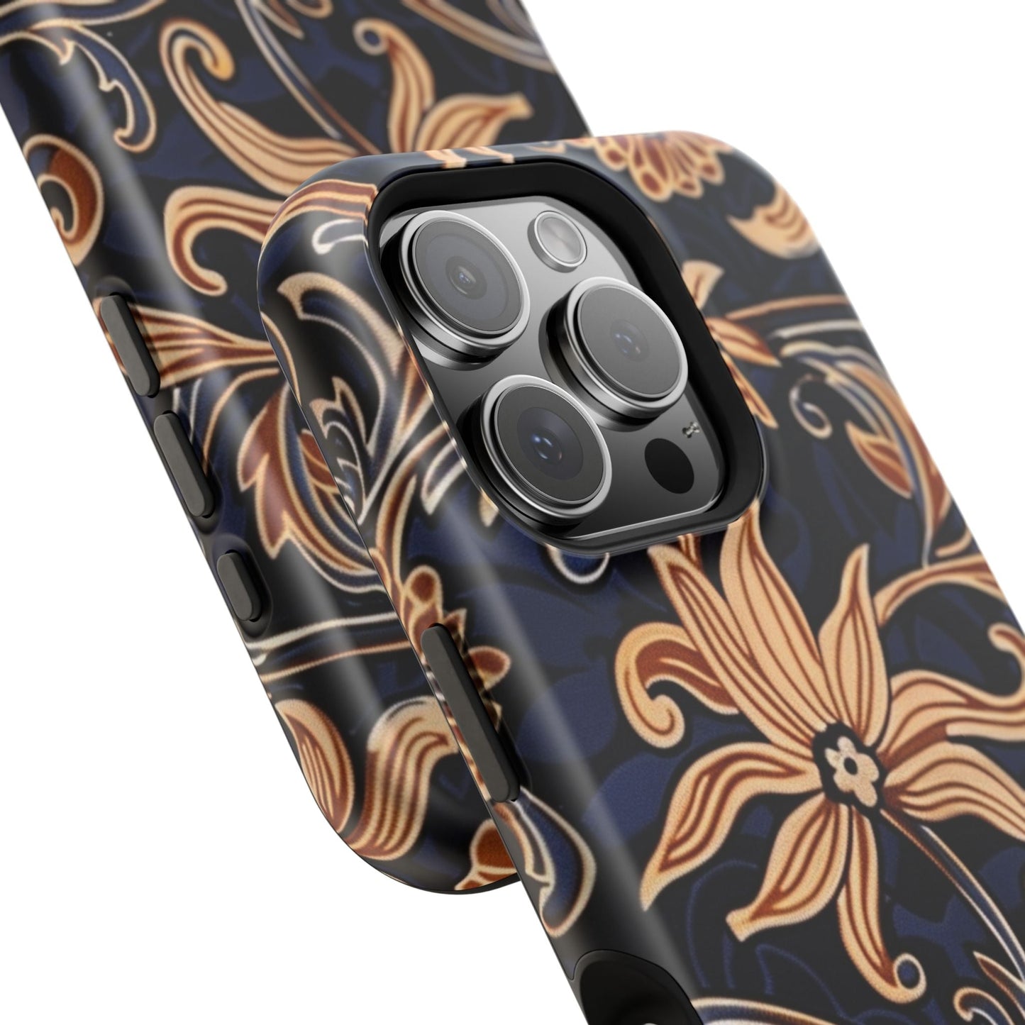 Floral Baroque Magnetic Impact - Resistant Phone Case - DIGITAL X