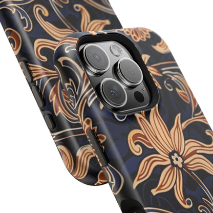 Floral Baroque Magnetic Impact - Resistant Phone Case - DIGITAL X