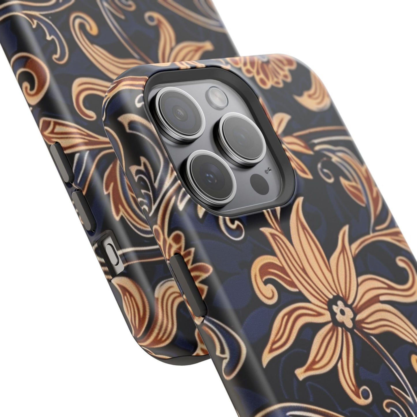 Floral Baroque Magnetic Impact - Resistant Phone Case - DIGITAL X