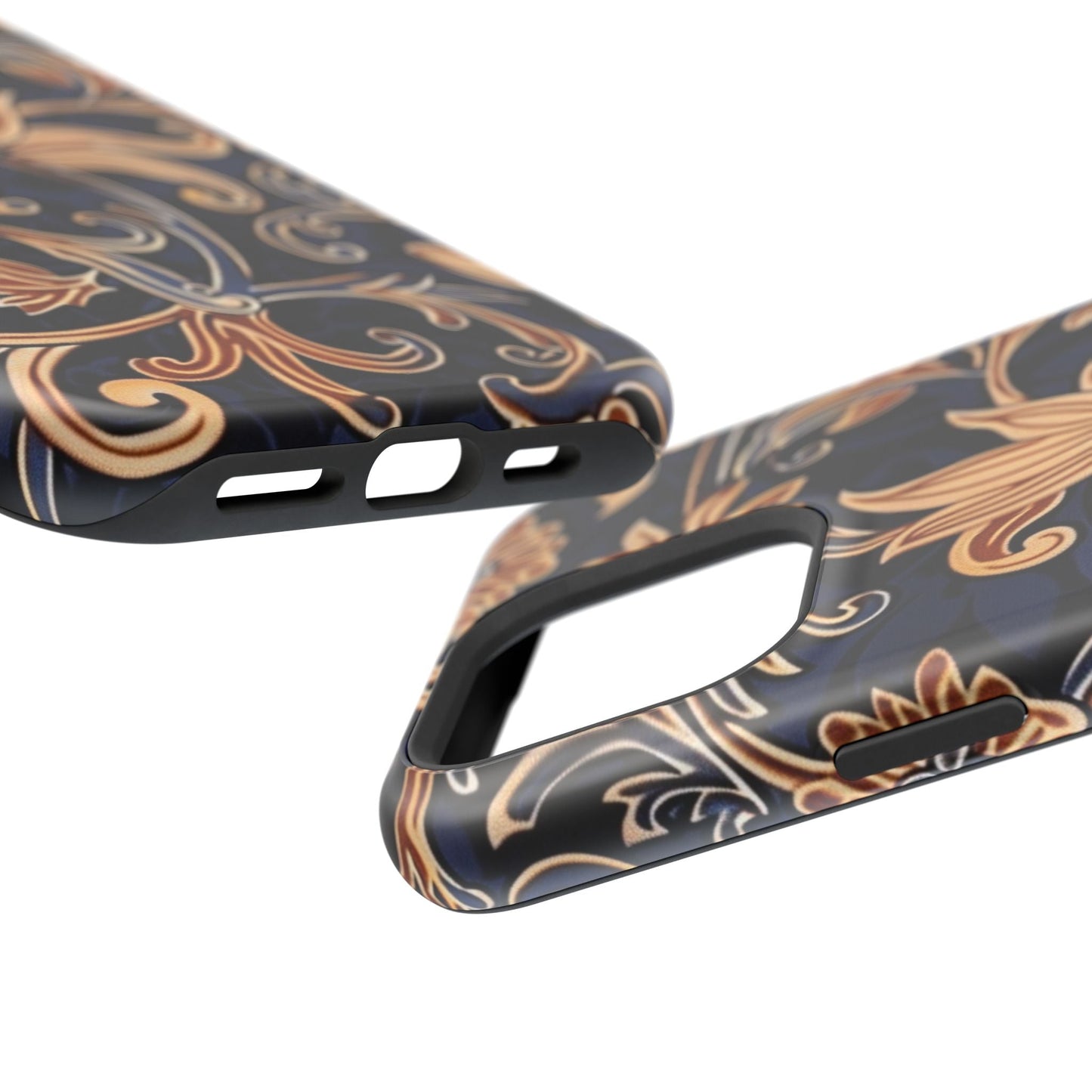 Floral Baroque Magnetic Impact - Resistant Phone Case - DIGITAL X