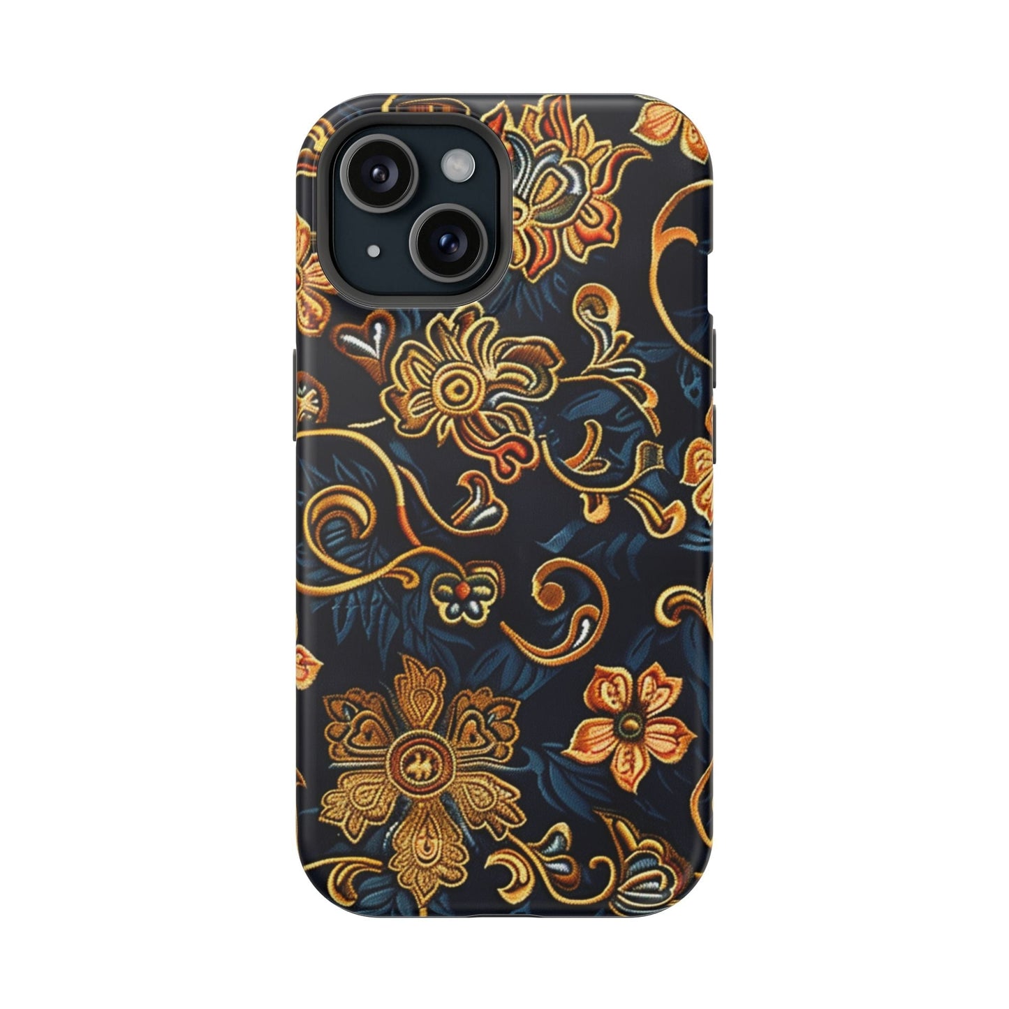 Floral Baroque Magnetic Impact - Resistant Phone Case - DIGITAL X