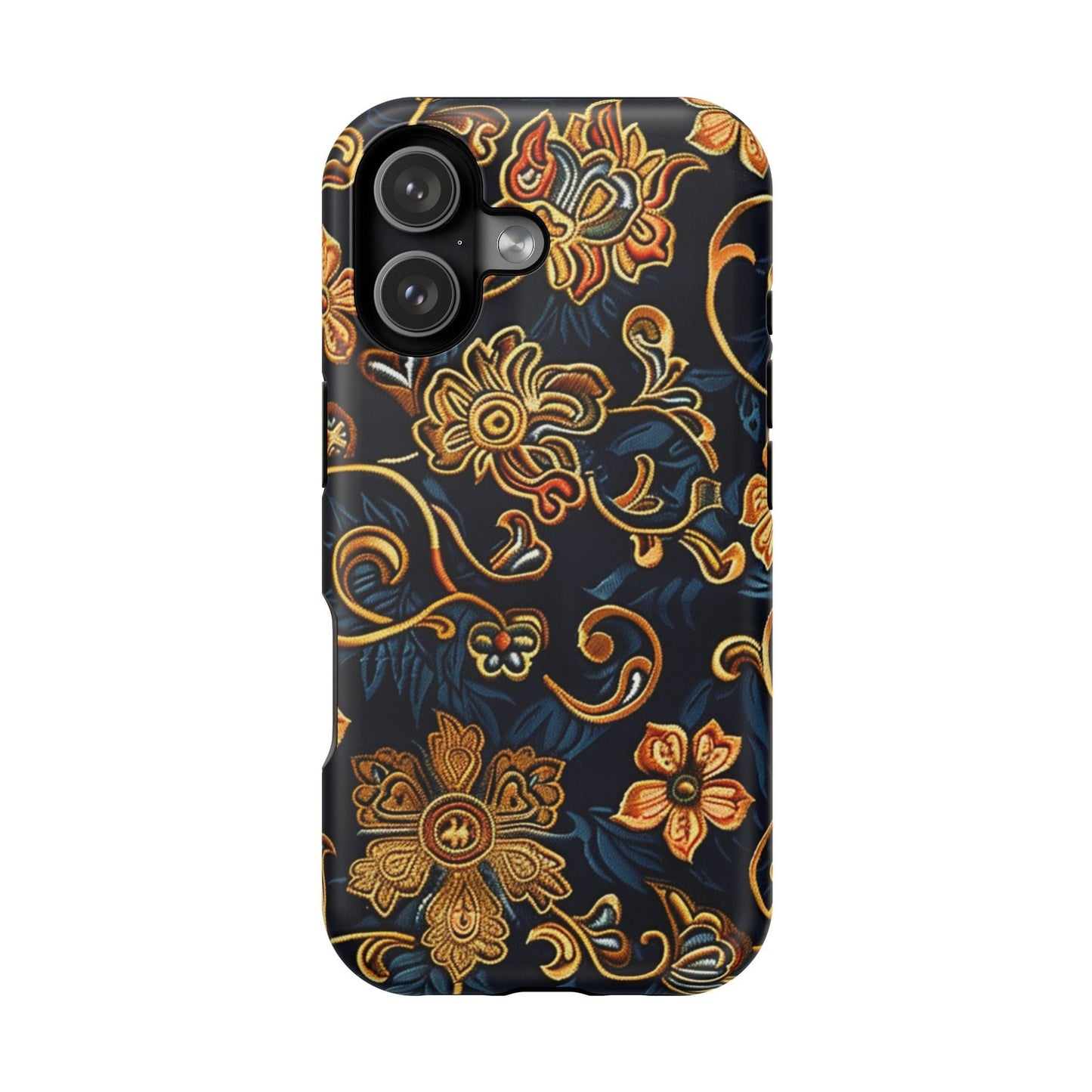 Floral Baroque Magnetic Impact - Resistant Phone Case - DIGITAL X
