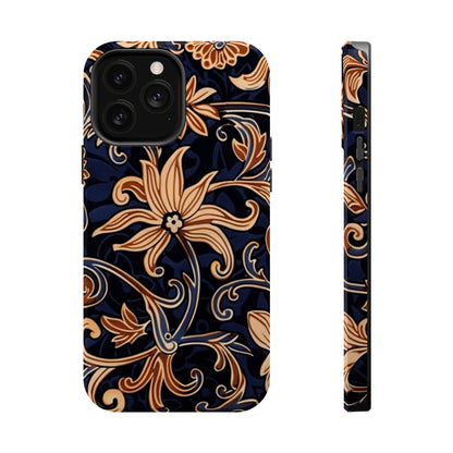 Floral Baroque Magnetic Impact - Resistant Phone Case - DIGITAL X